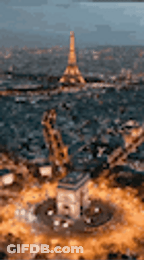 Paris Lights City GIF