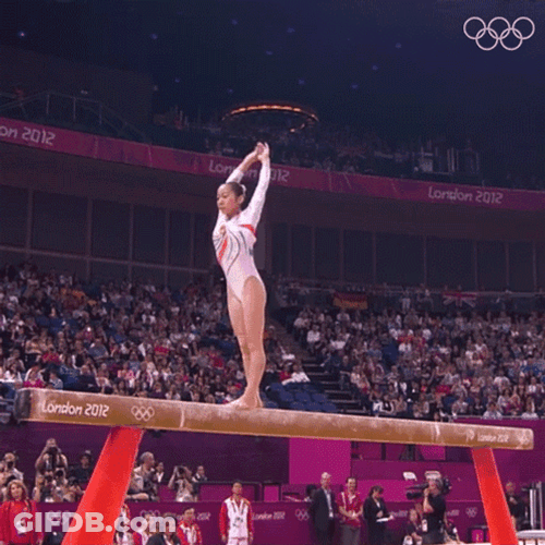Paris Olympics 2024 Gymnastic Balancing GIF