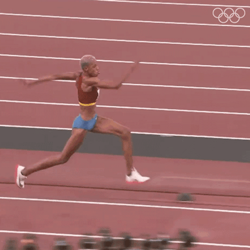 Paris Olympics 2024 High Jump GIF