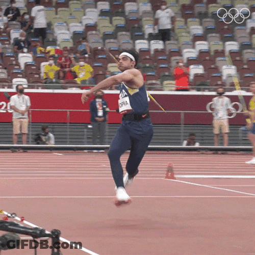 Paris Olympics 2024 Javelin Throw GIF