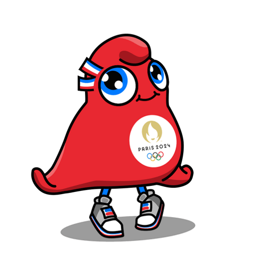 Paris Olympics 2024 Phrye Mascot Inlove GIF