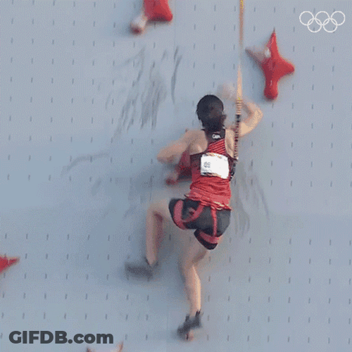 Paris Olympics 2024 Sport Climbing GIF