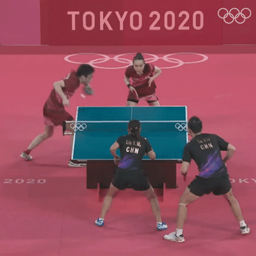 Paris Olympics 2024 Table Tennis GIF