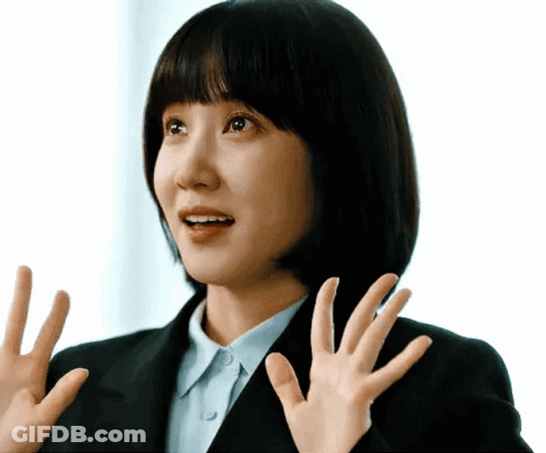 Park Eun Bin Shocked Wooo GIF