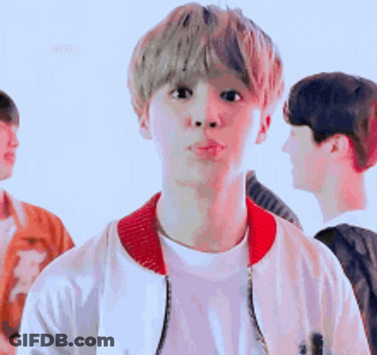 Park Jimin Cute Kiss GIF