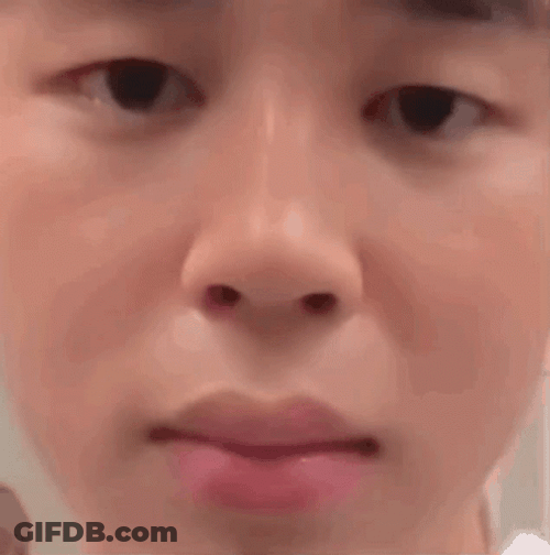 Park Jimin Face Meme GIF