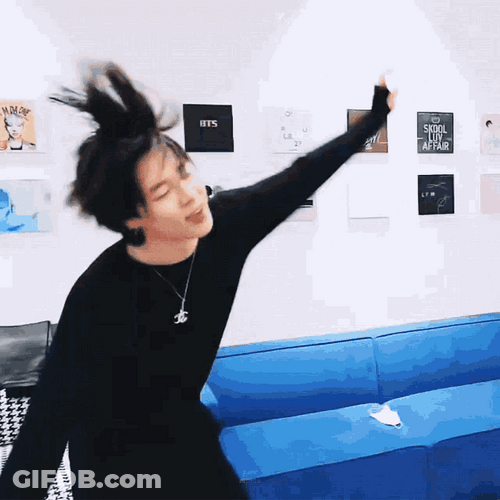 Park Jimin Funny Dance GIF