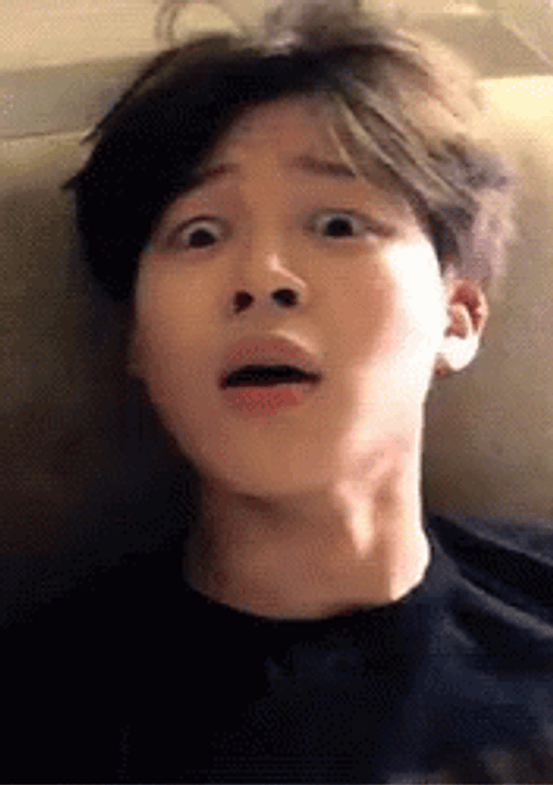Park Jimin Funny Face GIF