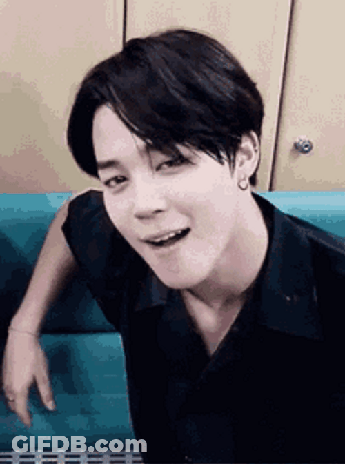 Park Jimin Lip Bite GIF