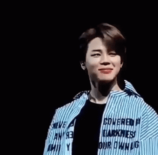 Park Jimin Nose Scrunch GIF