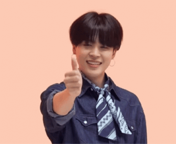 Park Jimin Thumbs Up GIF