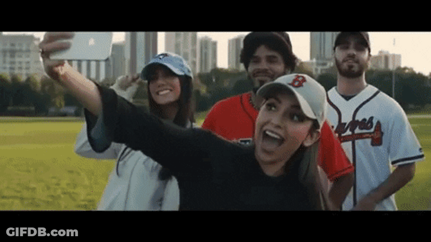 Park Selfie Happy Girls GIF