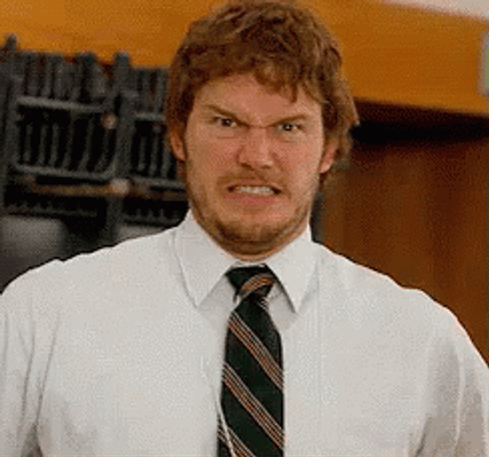 Parks And Rec Chris Pratt Funny Face GIF