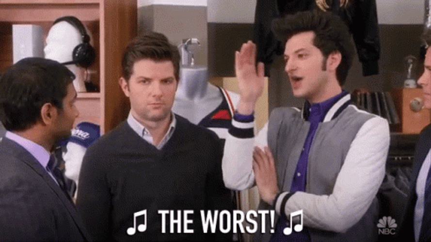 Parks And Recreation Singing The Worst GIF