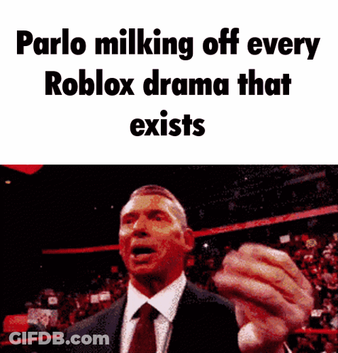 Parlo Milking Roblox Drama Meme GIF