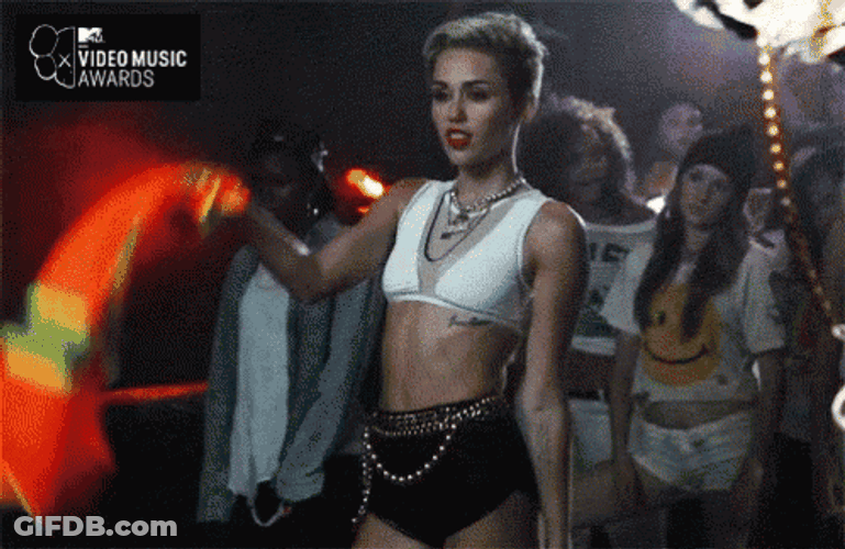 Party Girl Miley Cyrus GIF
