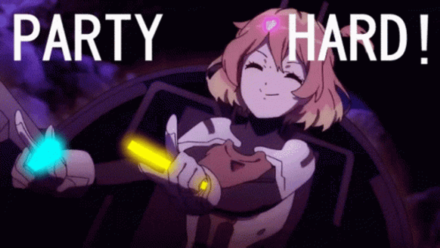 Party Hard Tokyo MX Macross Delta Dancing GIF