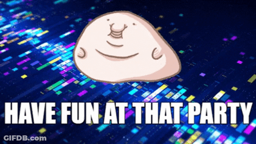 Party Have Fun Cute Animation GIF
