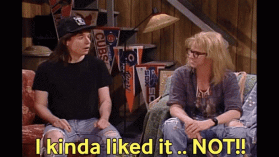 Party On Wayne And Garth Jamming GIF