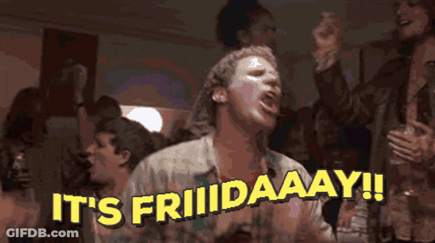 Party People Celebrating Its Friday Meme GIF