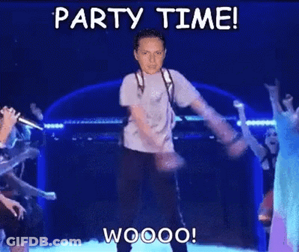 Party Time Dancing Meme GIF