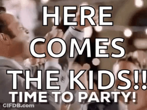 Party Time To Party GIF