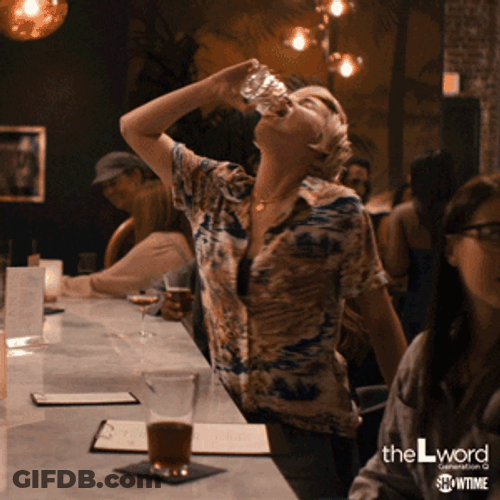 Partying Alone The L Word GIF