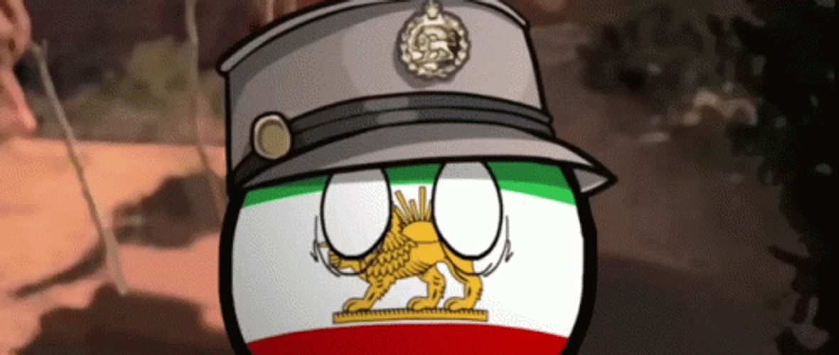 Passing Our Iran Countryballs GIF