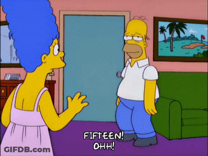 Passing Out Drunk Homer Simpson Ohh GIF