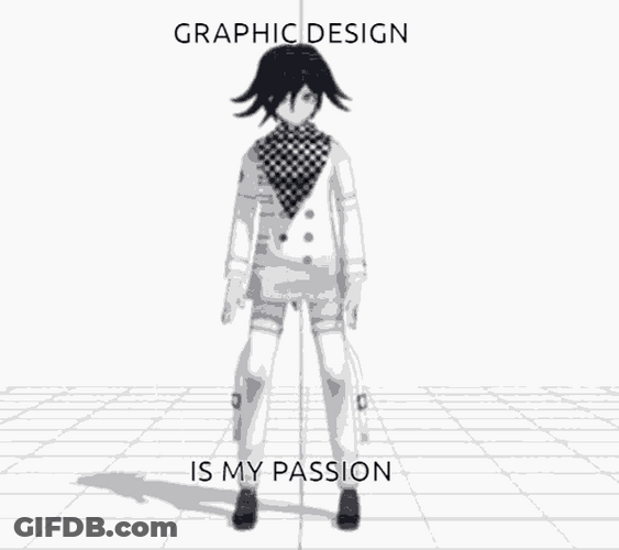 Passion For Graphic Design Kokichi Oma Dance GIF