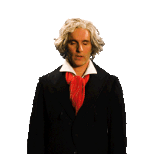 Passionate Conductor Feels The Music By Heart GIF