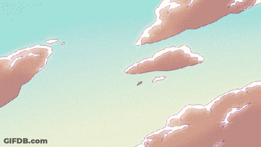 Pastel Orange Aesthetic GIF