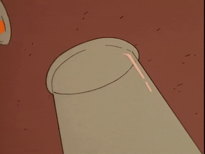 Pastel Orange Cartoon Juice Aesthetic GIF