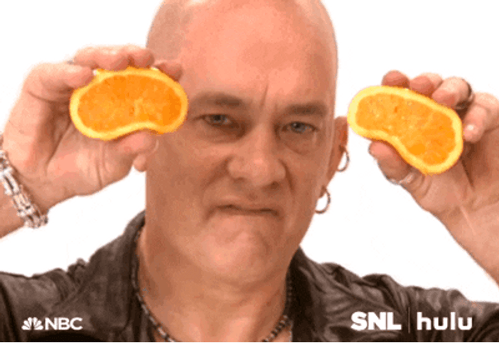 Pastel Orange Squeeze Aesthetic Tom Hanks SNL GIF