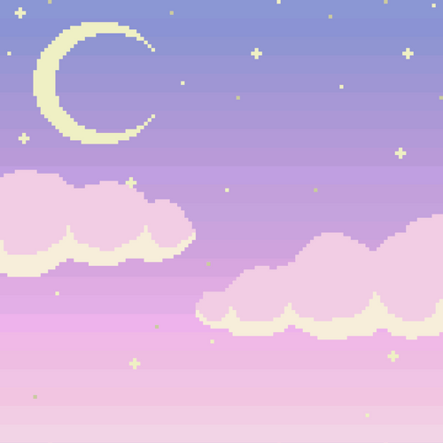Pastel Purple Sky GIF