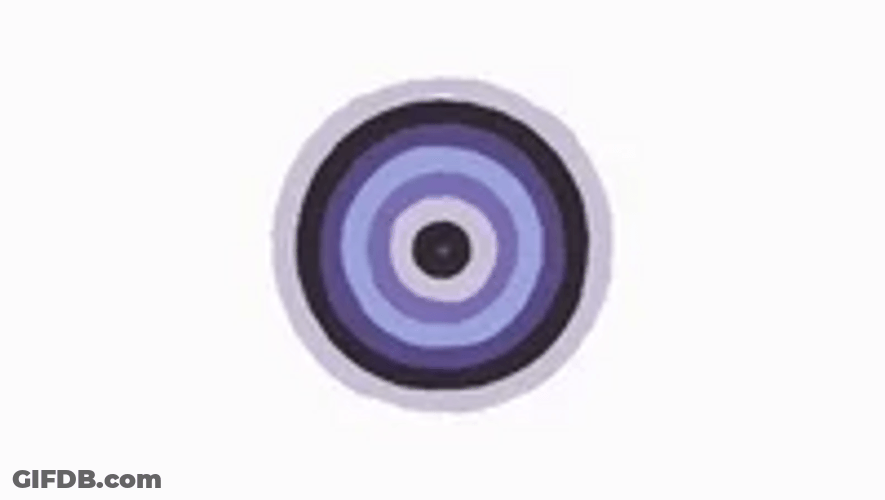 Pastel Purple Spiral Hypnosis Target GIF