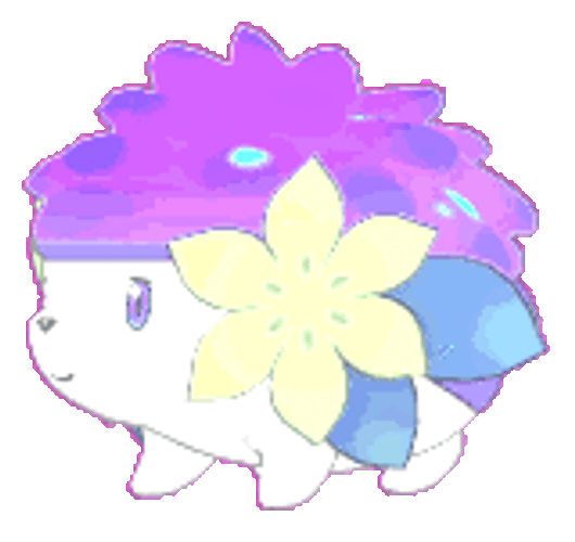 Pastel Shaymin GIF