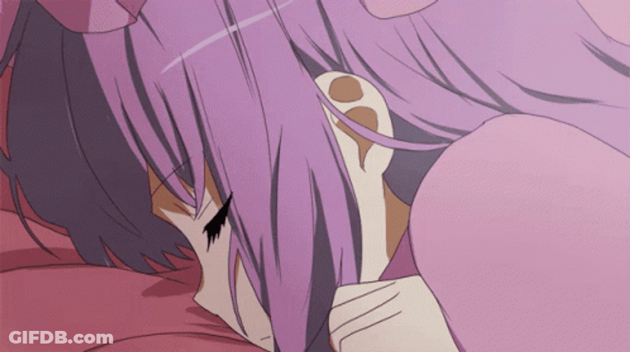 Patchouli Knowledge Anime Sleep GIF