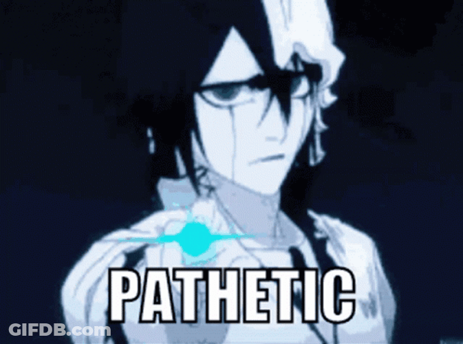 Pathetic Ulquiorra Cero GIF