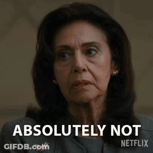 Patricia Mauceri Strict Absolutely Not GIF
