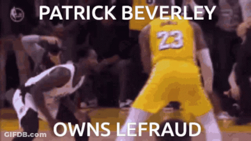 Patrick Beverley Playing Basketball Number 23 GIF