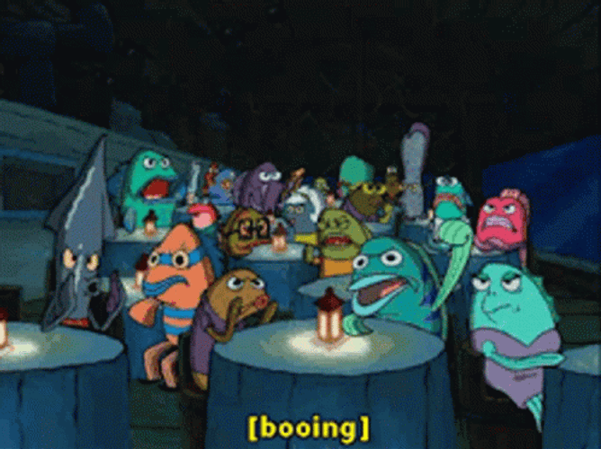 Patrick Boo Bikini Bottom GIF
