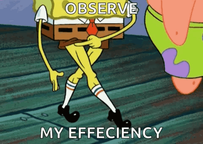 Patrick Boo With SpongeBob Legs GIF