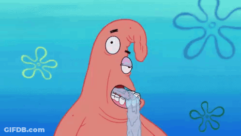 Patrick Crying From Spongebob GIF