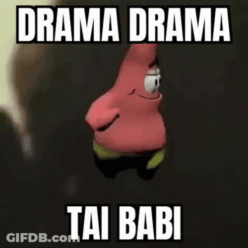 Patrick Drama Turnaround GIF