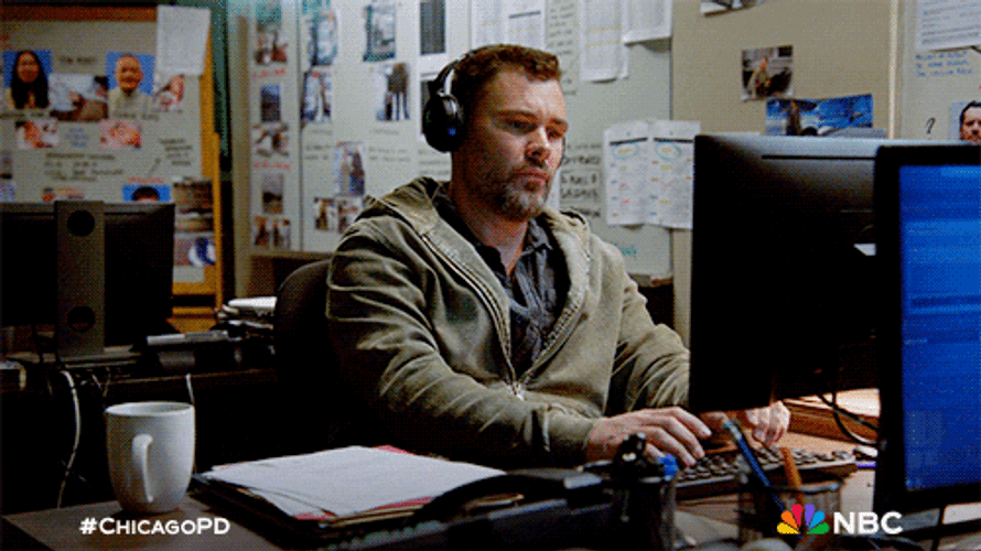 Patrick Flueger Working Hard GIF