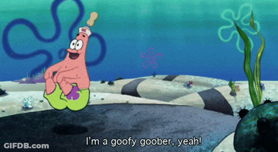 Patrick Goofy Goober Ahh Griddy GIF