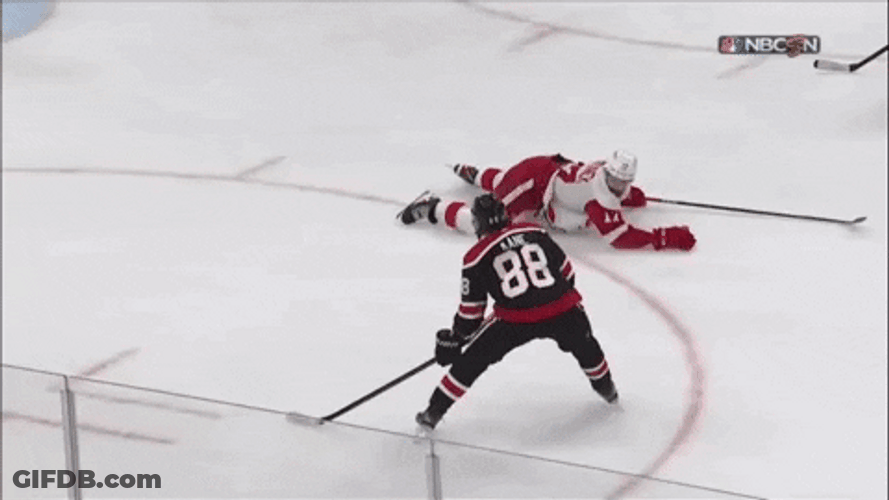 Patrick Kane Lying Down GIF