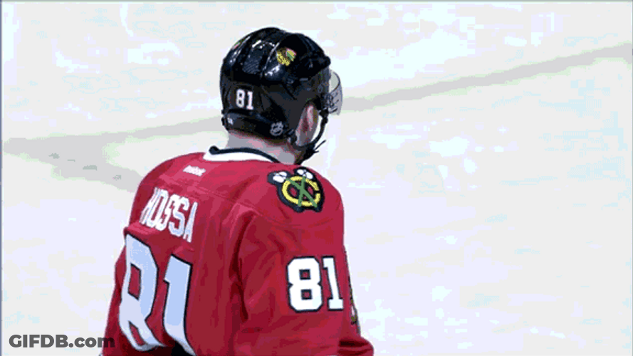 Patrick Kane Team Hug GIF