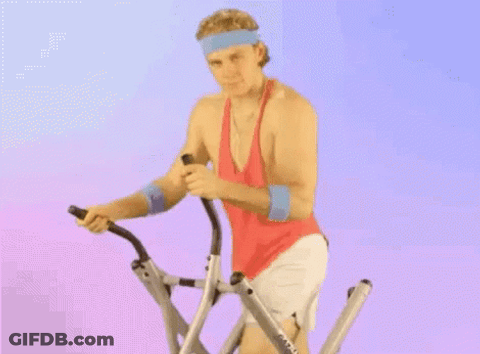 Patrick Kane Winking Excercise GIF